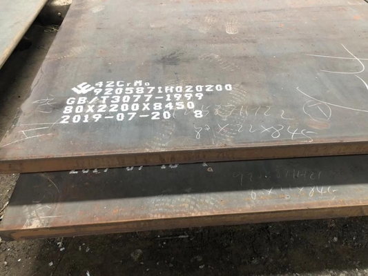χαμηλό πιάτο 42crmo 10002200mm χάλυβα κραμάτων 20mm ASTM A516 Gr70