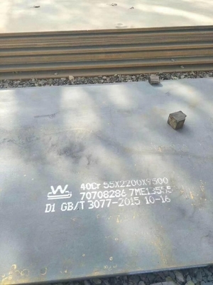 SCM430 1,7220 φύλλο χάλυβα κραμάτων 34CrMO4 4x8ft 100012000mm