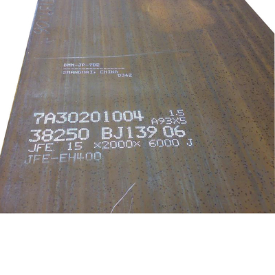 Nm400 Πλάκα από χάλυβα ανθεκτική στη φθορά 16mm Nm360 nm450 nm500 ASTM AISI